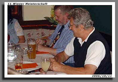 Pfeifenmeisterschaft 2006 - Dr.Scherzer wartet schon auf das Startzeichen